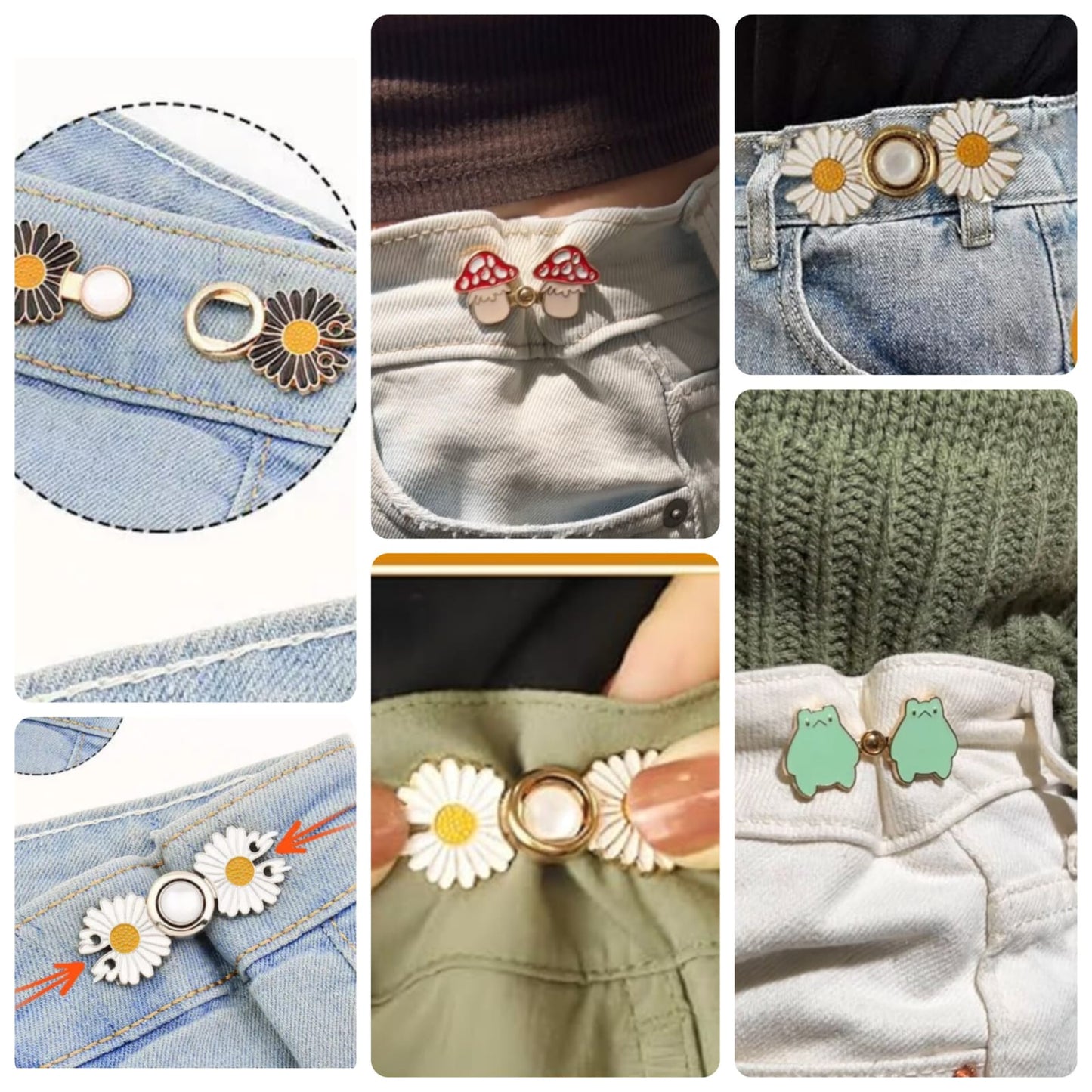 Waist Knot Duo (Clip or Sew)