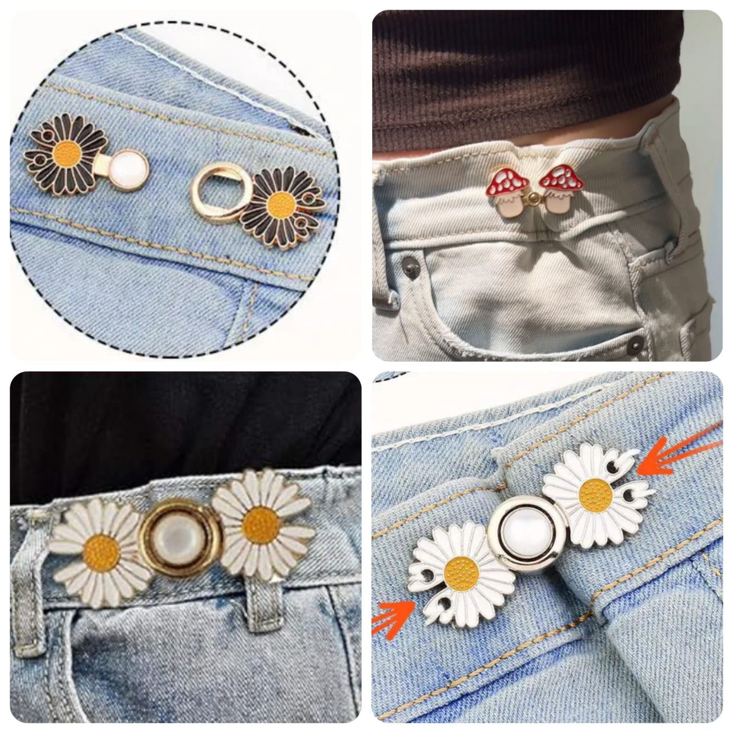 Waist Knot Duo (Clip or Sew)